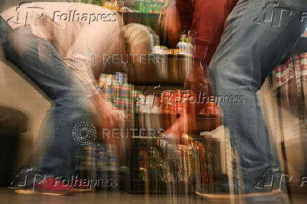 Food pantry is busy, weeks into the continuing U.S. government shutdown, in Denver