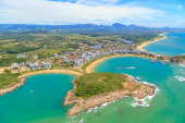 Vista aérea de Guarapari/ES