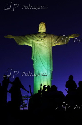 Iluminação do Cristo Redendor 