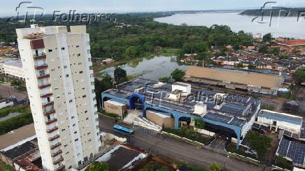 Chuva eleva o nível do rio Madeira em Porto Velho (RO)