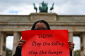 Protest against the civil war in Sudan