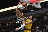 NBA: Playoffs-Indiana Pacers at Milwaukee Bucks