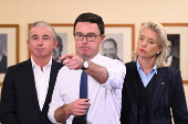 Post-election press conference at Parliament House