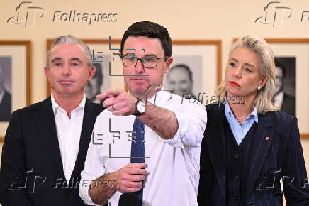 Post-election press conference at Parliament House