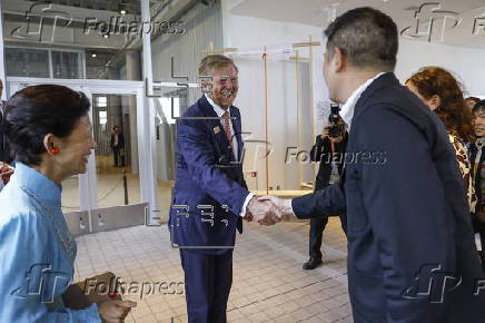 Dutch King Willem-Alexander attends the Netherlands National Day at World Expo 2025 Osaka