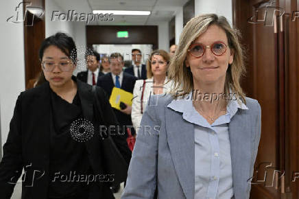 Agnes Pannier-Runacher, French Minister for Ecological Transition, Biodiversity, Forestry, the Sea and Fisheries visits Beijing