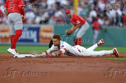 MLB: Los Angeles Angels at Boston Red Sox