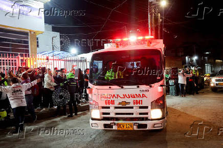 Colombian Senator Miguel Uribe shot during a campaign event, in Bogota