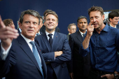 French President Emmanuel Macron visits 
