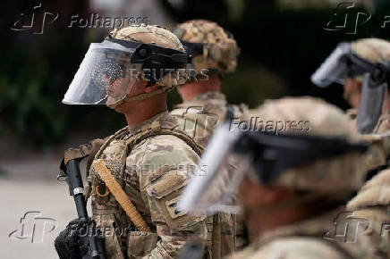 California National Guard in Los Angeles
