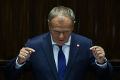 Polish PM Tusk speaks ahead of confidence vote in Warsaw