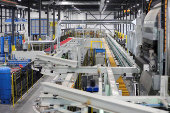 Magna Aluminum Profile's new facility is North America's fully-electric and automated aluminum extrusion line, in Salaberry de Valleyfield