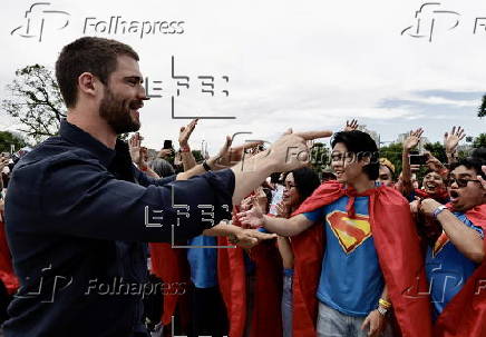 The 'Superman' movie world tour kicks off in the Philippines