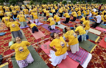 11th International Day of Yoga in India
