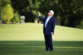 US president Trump returns to White House from weekend in New Jersey