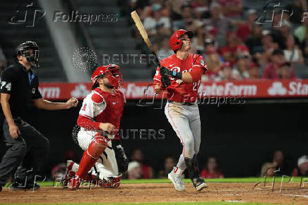 MLB: Cincinnati Reds at Los Angeles Angels