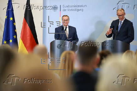 German cabinet meets at Defense Ministry in Berlin