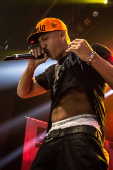 O vocalista do grupo de rap Racionais Mc?s, Mano Brown