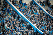 Partida entre grêmio e club atlético grau (per) pela copa conmebol sudamericana 2025