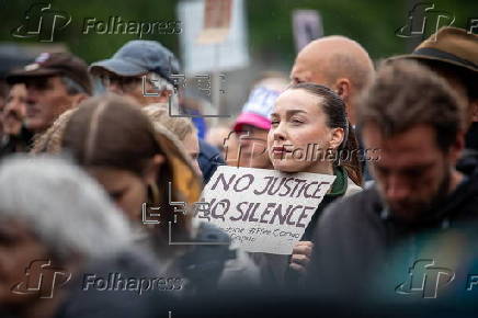 LGBTQ community demonstrates against hatred in Amsterdam