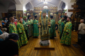 Parishioners celebrate Holy Trinity Day at damaged convent in Donetsk region amid Russia-Ukraine conflict