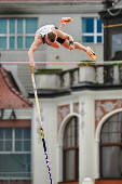 Pole Vaulting on the Pier in Sopot