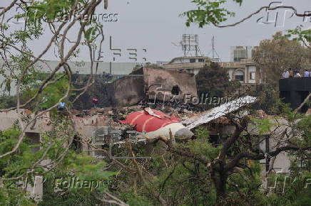 Air India plane with over 240 on board crashes after take-off in Ahmedabad