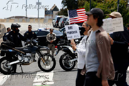 One of several nationwide ?No Kings? protests against President Trump in San Francisco