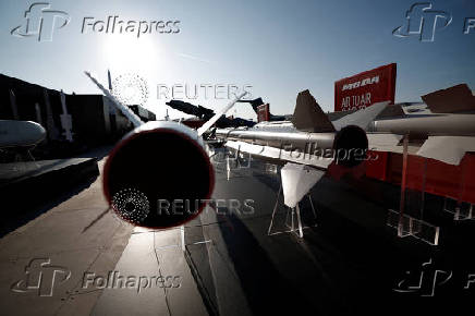 55th Paris Air Show at Le Bourget Airport near Paris