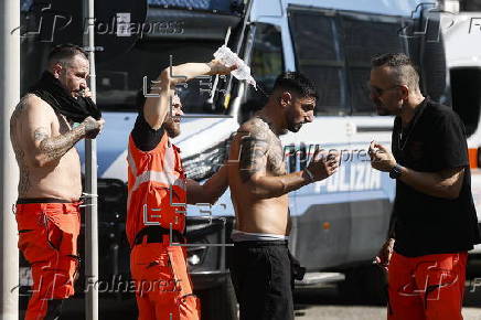 Explosion at petrol station in Rome, dozens injured