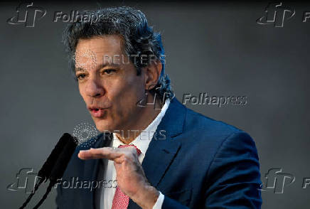 Brazil's Vice President Alckmin and Finance Minister Haddad attend event after U.S. President Trump announced tariffs on imports from Brazil, in Brasilia