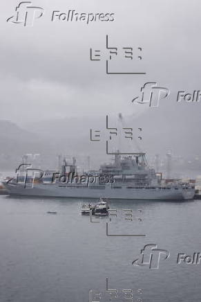 The German Navy ship FGS Berlin visits Greenland