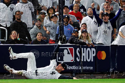 MLB: Playoffs-Toronto Blue Jays at New York Yankees