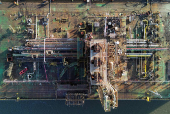 Work on Brazil's first dismantling of a Petrobras platform starts a year late
