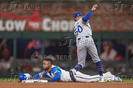 MLB: Los Angeles Dodgers at Atlanta Braves