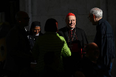 General congregation meeting ahead of the conclave to elect the next pope, as seen from Rome