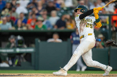 MLB: Seattle Mariners at Athletics
