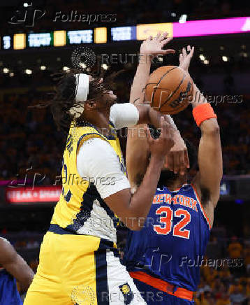 NBA: Playoffs-New York Knicks at Indiana Pacers
