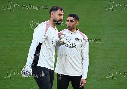 Champions League - Final - Paris St Germain Training