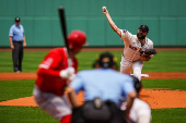 MLB: Los Angeles Angels at Boston Red Sox