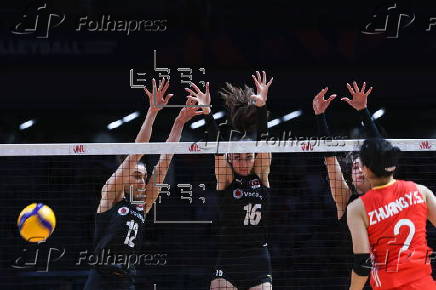 FIVB Volleyball Women's Nations League - China vs Turkey