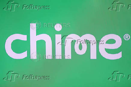 Financial technology company Chime's IPO at the Nasdaq MarketSite in New York City