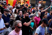 Protest against Spain's Prime Minister Sanchez's government, in Madrid