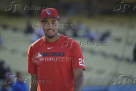 MLB: Washington Nationals at Los Angeles Dodgers