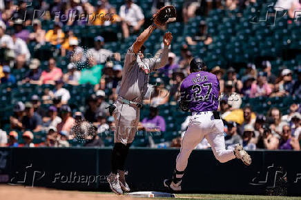 MLB: Arizona Diamondbacks at Colorado Rockies