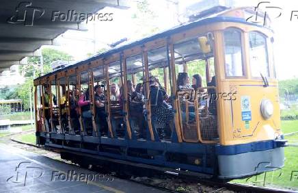 Bonde de santa teresa no rio de janeiro