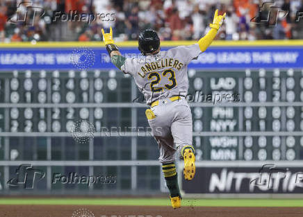 MLB: Athletics at Houston Astros