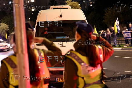 Body handed over by Hamas arrives at National Center of Forensic Medicine in Tel Aviv