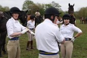 The King's Troop Royal Horse Artillery prepares for 80th anniversary of VE Day