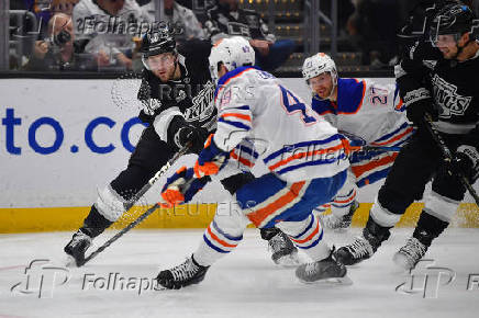 NHL: Stanley Cup Playoffs-Edmonton Oilers at Los Angeles Kings